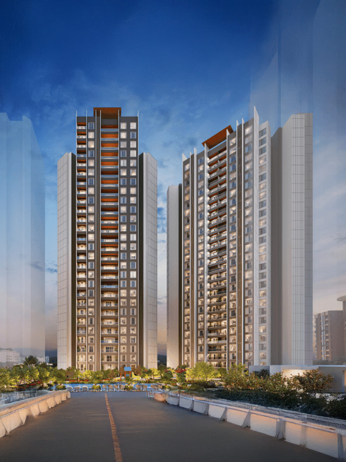 Exterior view of Malpani M Soul Strings — photo gallery, images, brochure, amenities, cost sheet, price breakup, availability details, RERA number, RERA certificate, possession date, layout plan, logo, floor plan, master plan, and location map showcasing project highlights and features.